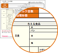 離乳食に使われる食品・量・調理法